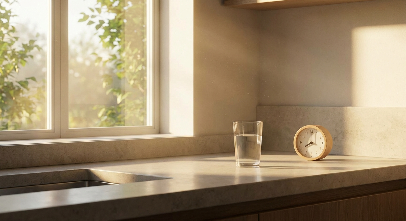 Morning intermittent fasting routine for metabolic health